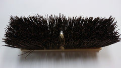 16 in Brown Street Broom Head with 4 Rows of Bristles