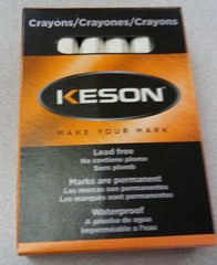 Keson Lumber Crayons - White