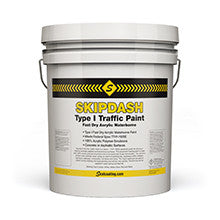 Skipdash White Type I Traffic Paint 5 Gallon Pail