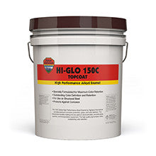 HiGlo Alkyd Topcoat-Paint & Coatings-Highland International, LLC-Astec Brown-5 Gal-Sealcoating.com