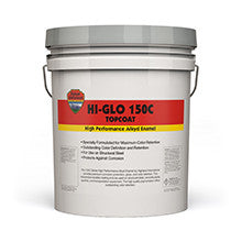 HiGlo Alkyd Topcoat-Paint & Coatings-Highland International, LLC-Bituma Silver Gray/Gencor Gray-5 Gal-Sealcoating.com