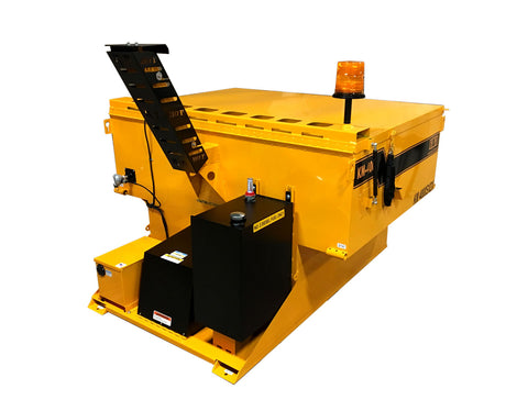 2 Ton Hot Box Asphalt Patcher Skid Mount - Diesel Powered