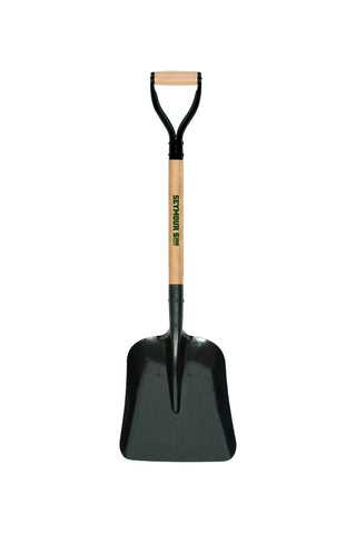 Asphalt Shovel - Steel Head #2 Eastern Scoop with 26in D Wood Handle