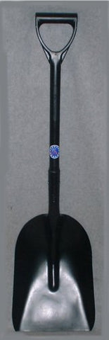 Fiberglass D Handle Black Asphalt Scoop Shovel