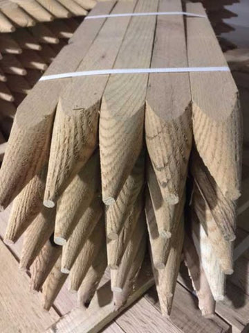 Hardwood Pencil Point Stakes