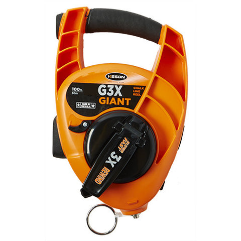 G3x100 Giant Chalk Reel-Marking & Layout Tools-Keson Industries-Default-Sealcoating.com