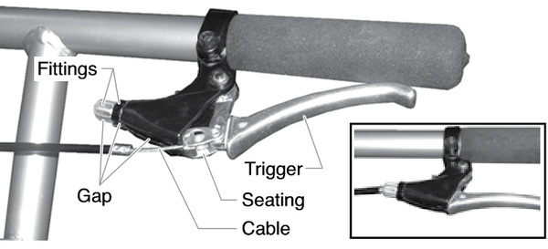 Front Wheel Caster Release Kit for Titan PowrLiner 850