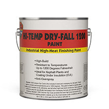 HiTemp Dry Fall 1200 Paint-Paint & Coatings-Highland International, LLC-1 Gal-Black-Sealcoating.com