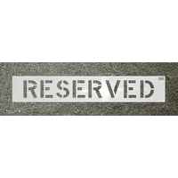 RESERVED Paint Stencil