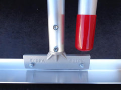 Magnesium Straight Blade Asphalt Lute-Asphalt Paving Tools-Surfa Slick-24” (2ft) Straight Lute Bar-6 FT Handle-Sealcoating.com