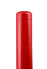Bollard Cover - 7" x 72" Color Choices-Bollard Covers-Innoplast-Red-Sealcoating.com
