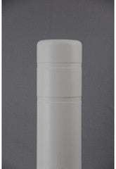 Bollard Cover - 8" x 72" Color Choices-Bollard Covers-Innoplast-White-Sealcoating.com