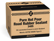 Pure Hot Pour Road Rubber Crack Sealer Type II 3405 Box
