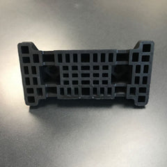 bottom view rooftop rubber support