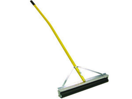 24" Non-Absorbent Roller Squeegee, 60" Ergonomic Yellow AH-Secialty Rakes-Seymour Midwest-Default-Sealcoating.com
