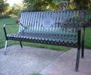 Red Maple Bench - 4' wide-Park Benches-Premier Site Furniture-Default-Sealcoating.com