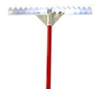 Serrated Asphalt Lute Blade-Asphalt Paving Tools-Slip Industries, Inc-24" (2.5 FT) Blade-Sealcoating.com